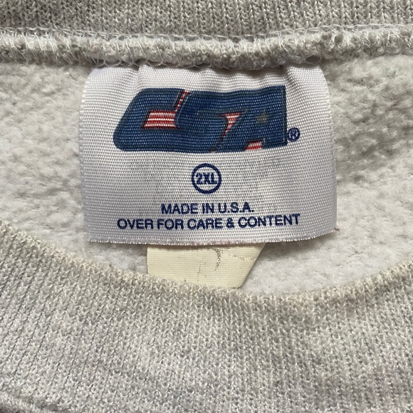 Vintage 1998 Pittsburgh Steelers Crewneck Pullover Gray Grey Sweatshirt - Picture 4 of 4